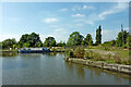 Macclesfield Canal at Lime Grove Winding Hole near Hurdsfield