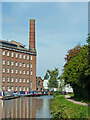 SJ9273 : Macclesfield Canal and Union Mill, Cheshire by Roger  D Kidd