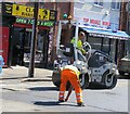 Road repairs on Clay Lane 0017