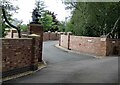 Inner driveway to properties on Ratcliffe Road