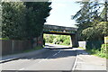 Railway bridge over A26