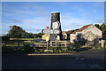 TF4676 : Signpost and Mill by Bob Harvey