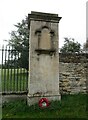 Pillar commemorating the Machine Gun Corps