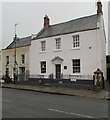 Grade II Listed number 23 New Market Street, Usk, Monmouthshire