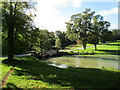 Bridge over the lake, Stoke Rochford