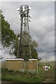 Communication mast on Traitors Ford Lane