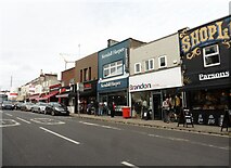 ST5975 : Shops on Gloucester Road by Roger Cornfoot