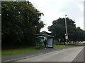 Bus shelter in Glen Road, near junction with Strode Road, Plympton