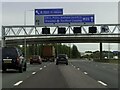 The M25 by junction 22