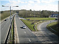 SP0167 : Bromsgrove Highway at Foxlydiate, towards Redditch by Robin Stott