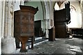 SY3995 : Whitchurch Canonicorum: The Church of St. Candida and Holy Cross: c17th pulpit by Michael Garlick