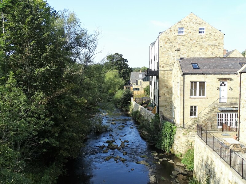 River Derwent at Shotley Bridge © Robert Graham :: Geograph Britain and ...