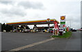 Service station on Creake Road, Fakenham