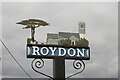 Roydon village sign