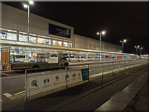 NS4766 : Glasgow Airport at night by Thomas Nugent