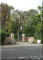 Entrance gates, Radipole Manor, Weymouth