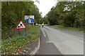 A6055 approaching junction 56 of the A1(M)