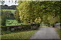 Footpath on private drive at Little Durnford Bridge