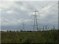 TL5871 : Electricity pylons by Matthew Chadwick
