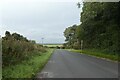 Road beside Down Wood on slope of Bincombe Down