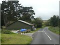 Farm building by road on Came Down