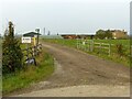 The lane to The Grange