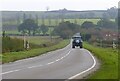 Waltham Lane, with tractor