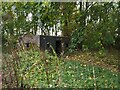 WWII pillbox near the River Churnet  at Rocester