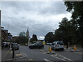 Looking towards All Saints spire from the High Street