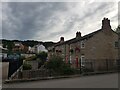 Cottages beside Tesco car park