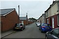 Street of houses in Flint