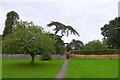 Approaching the entrance to Horn Lane through the Recreation Ground, Coggeshall