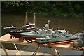 Model Boats on display at the Louth Navigation Trust