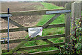 SP8244 : Bridleway gate near Pineham Farm by Stephen McKay