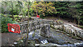 J3432 : Destroyed bridge, Tollymore Forest Park by Rossographer