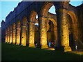 SE2768 : The nave at Fountains Abbey by Graham Hogg