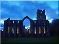 SE2768 : Fountains Abbey at dusk by Graham Hogg