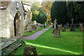 SP8242 : Haversham Churchyard by Stephen McKay