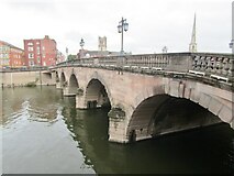 SO8454 : Worcester Bridge by Colin Smith
