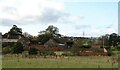NZ3300 : Walled enclosure at Park House Farm by Gordon Hatton