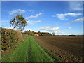 Bridleway and Scrivelsby Grange