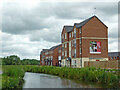 New canalside apartments in Kidderminster, Worcestershire