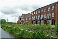 New canalside apartments in Kidderminster, Worcestershire