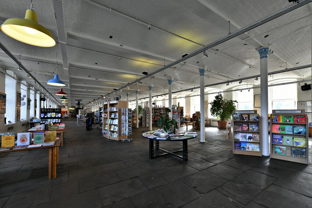 Salts Mill Shop and Gallery Interior 5,... © Michael Garlick Geograph Britain and Ireland