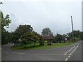 Bus shelter and public open space, Frampton