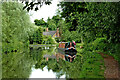 SO8582 : Canal near Whittington in Staffordshire by Roger  D Kidd