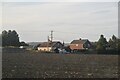 Houses on the edge of Woodborough