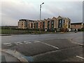 Houses on Swannell Way from Claremont Road