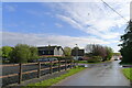 Armoury road leading to Armoury Farm