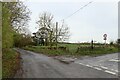 Road junction north of Great Whittingham